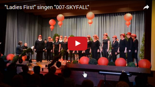Ladies First singen 007 skyfall