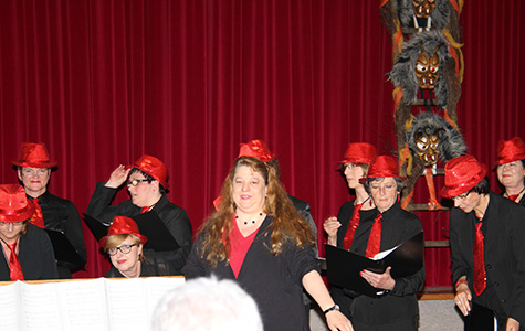 Frauenchor Ladies First beim Konzert